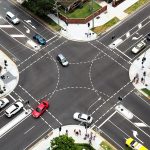 aerial photography of cars on road during daytime
