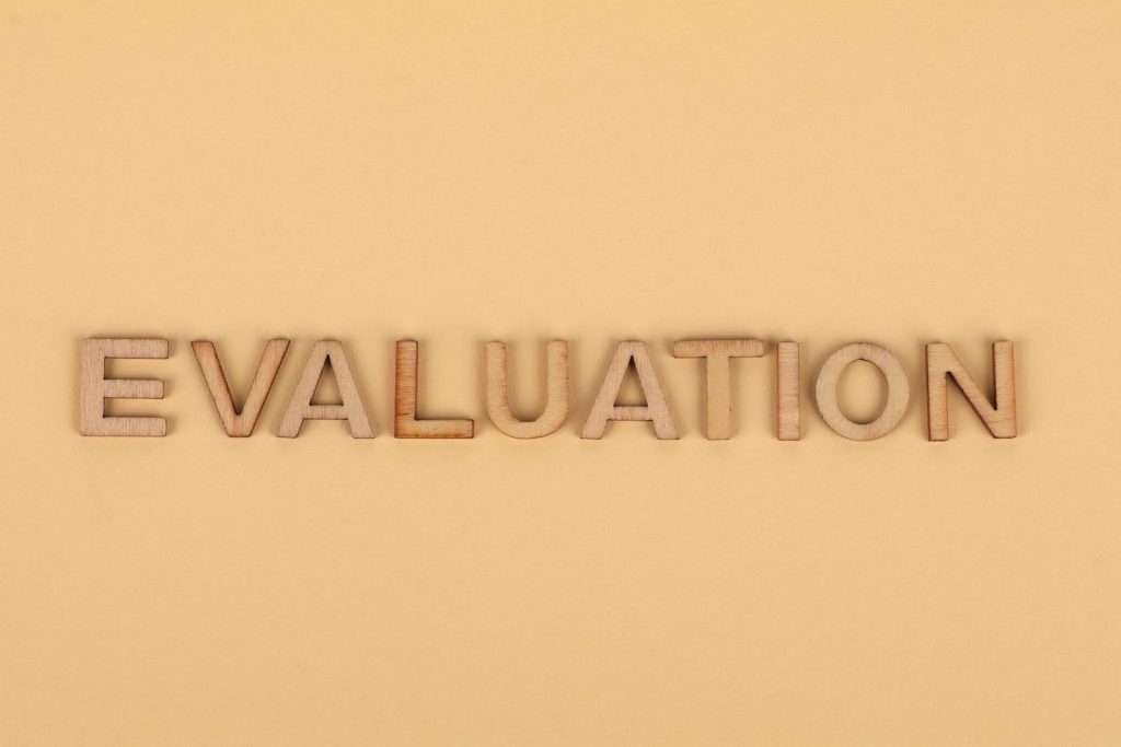 The Word Evaluation from Wooden Letters