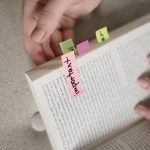Book With Sticky Notes